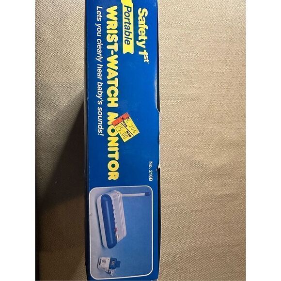 Vintage 90s New Old Stock Safety 1st Portable Wrist Watch Baby Digital Monitor - Picture 9 of 9